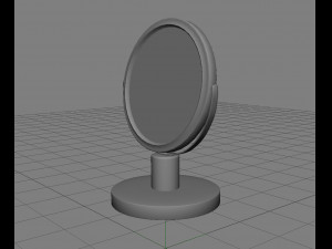 bathroom mirror type 2 3D 모델