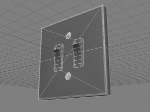 light switch 3D Model