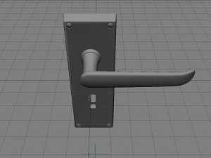 standard door handle 3D Model