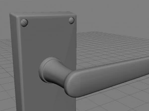 standard door handle 3D Model