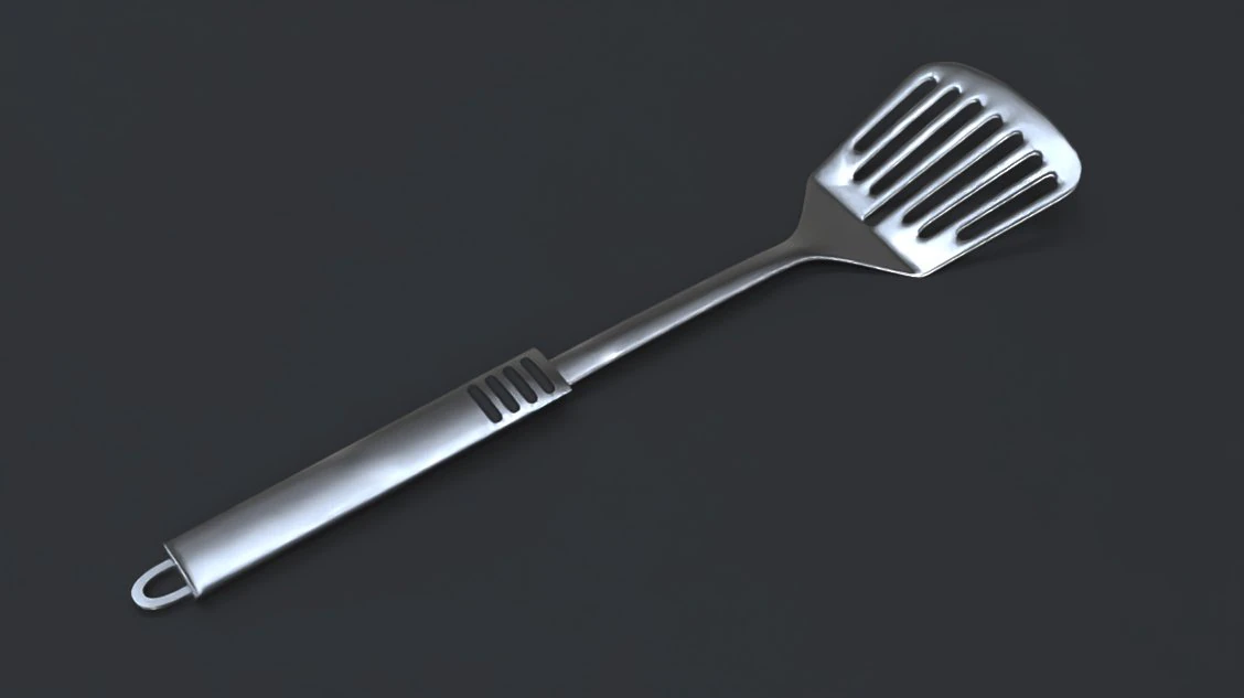 spatula 2 3D Model .c4d .max .obj .3ds .fbx .stl .blend 