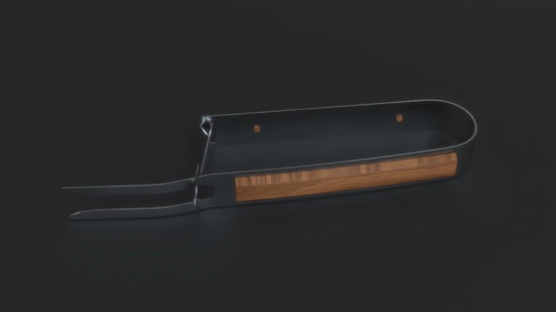 forchetta da carne Modello 3D .c4d .max .obj .3ds .fbx .stl .blend 