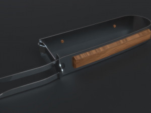 meat fork 3D Model