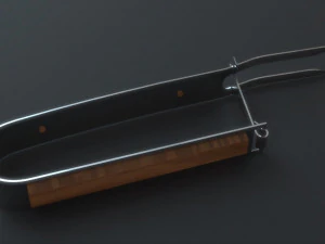 forchetta da carne Modello 3D