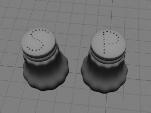 salt pepper 3D मॉडल