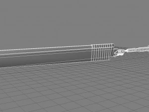 cyberpunk sword 3D Model