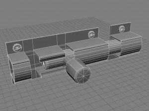 간단한 자물쇠 3D 모델