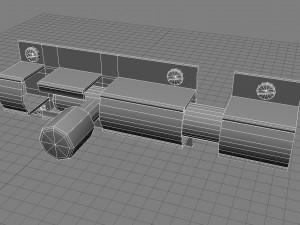 simple lock Modello 3D