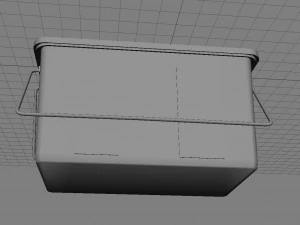 plastic box 3D Model