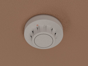 Smoke Alarm Modelo 3D