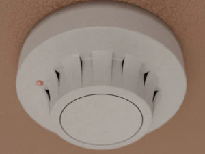 Smoke Alarm 3D Model