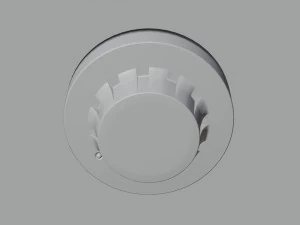 Smoke Alarm 3D Model