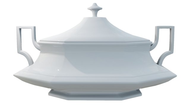 Serving Dish Model 3D .c4d .max .obj .3ds .fbx .stl .blend 