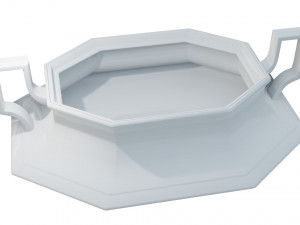Serving Dish Model 3D