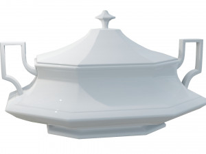 Serving Dish Model 3D