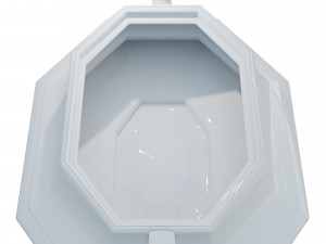 Serving Dish Model 3D