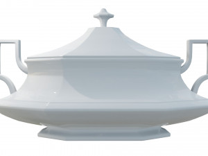 Serving Dish Model 3D
