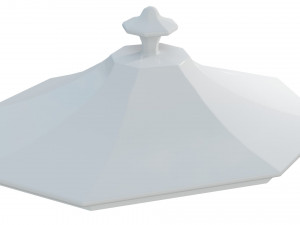 Serving Dish Model 3D