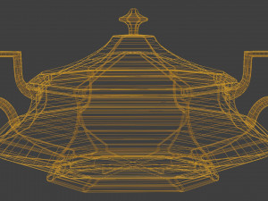 Serving Dish Model 3D