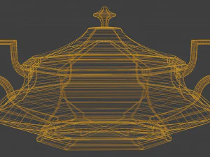Serving Dish 3D Model