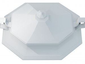 Serving Dish Model 3D
