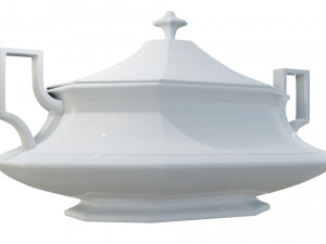 Serving Dish Model 3D