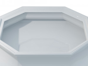 Serving Dish Model 3D