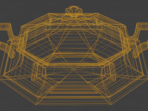 Serving Dish 3D Model