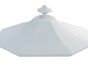 Serving Dish Model 3D