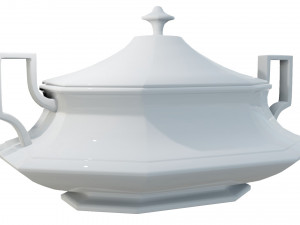 Serving Dish Model 3D