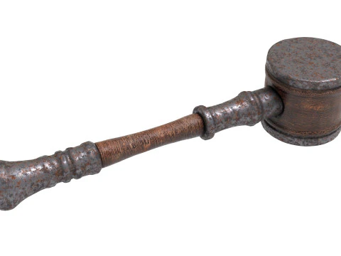 Rusty Mallet 3D Model