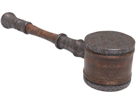 Rusty Mallet 3D Model