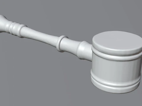 Rusty Mallet 3D Model