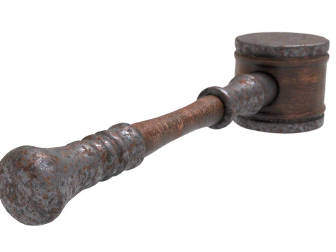 Rusty Mallet 3D Model