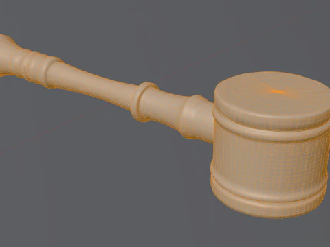 Rusty Mallet 3D Model
