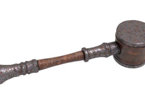 Rusty Mallet 3D Model