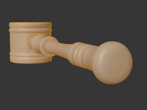Rusty Mallet 3D Model