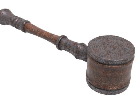 Rusty Mallet 3D Model