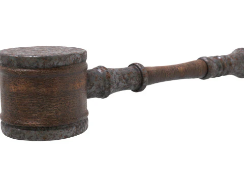 Rusty Mallet 3D Model