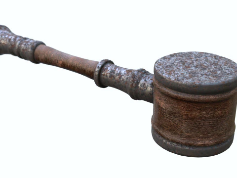 Rusty Mallet 3D Model