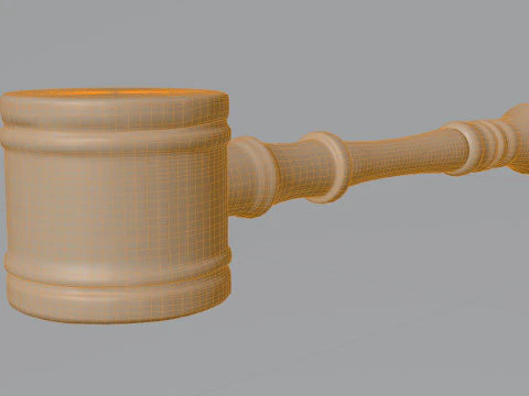 Rusty Mallet 3D Model