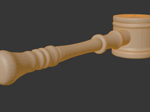Rusty Mallet 3D Model