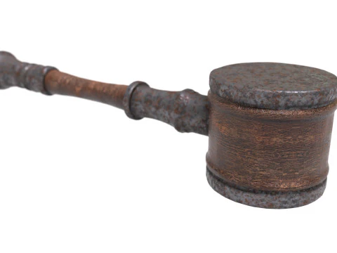 Rusty Mallet 3D Model
