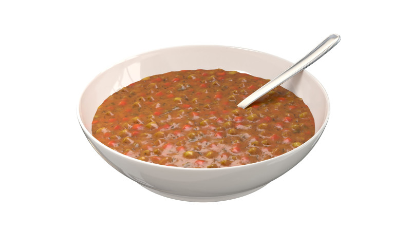 Semangkuk Sup Model 3D .c4d .max .obj .3ds .fbx .stl .blend