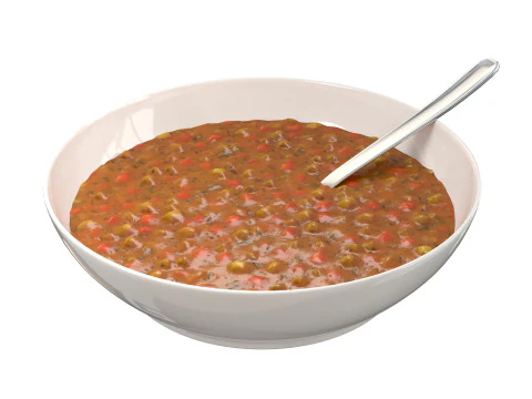 Ciotola Di Minestra Modello 3D