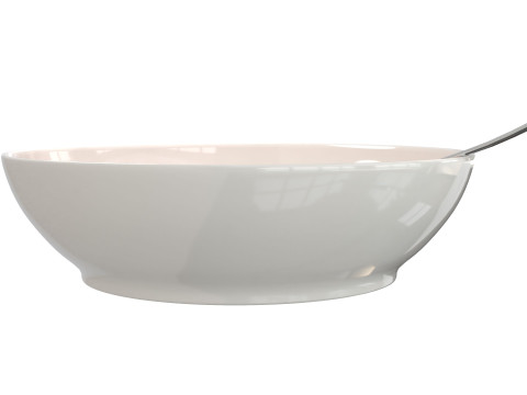 Semangkuk Sup Model 3D