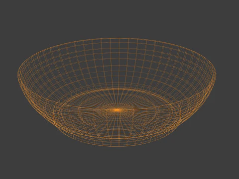 Snack Bowl 3D Model