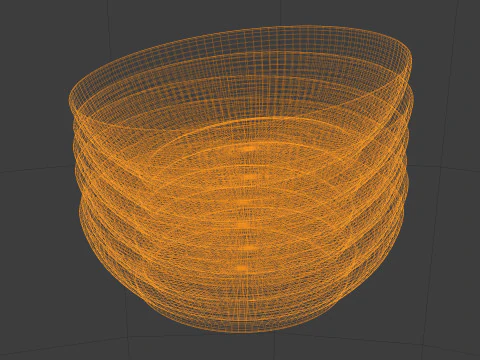 Snack Bowl 3D Model