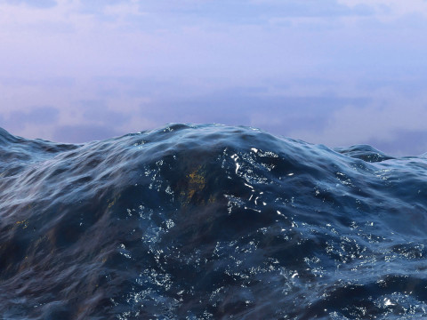 오션 8K PBR 텍스처 CG 텍스쳐