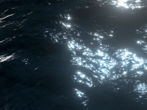 오션 8K PBR 텍스처 CG 텍스쳐